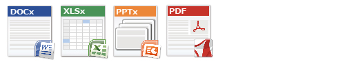 出力 ドキュメント Word Excel PowerPoint PDF