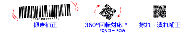 e.Document Sorter バーコード識別 補正機能