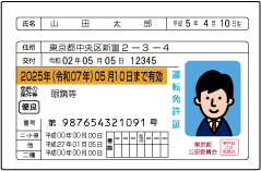 免許証OCR