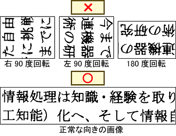 認識精度が悪い