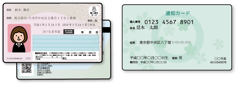 マイナンバーカード・通知カード